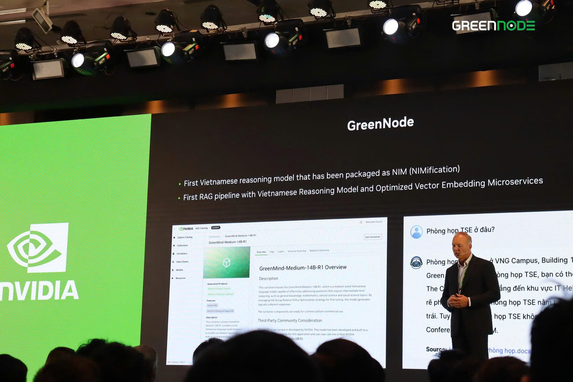 Key note at the event